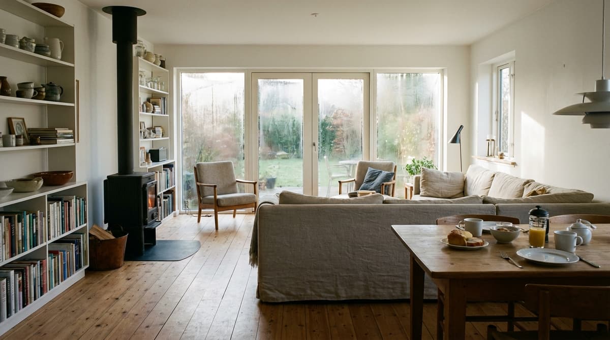 Ventilationsløsning mod fugt i bolig